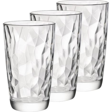Bormioli Diamond Gläser 470 ml, 3er-Set