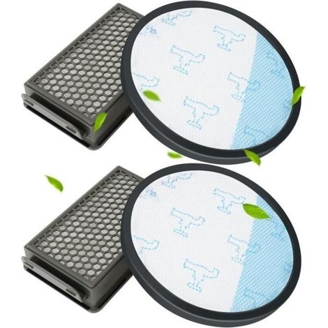 ZR78000 Lot de 2 filtres HEPA pour aspirateur Rowenta Compact Power XXL Filtre RO4811EA RO4823EA RO4825EA RO4826EA RO4871EA.[Z802] (1/4)
