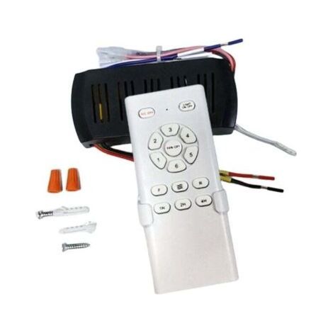 Frequency Conversion Ceiling Fan Remote Control Kit, 6 Speed High Voltage Remote Receiver Controller (1/4)