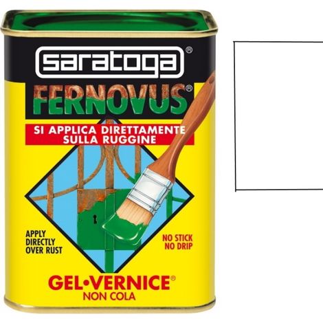 Saratoga SMALTO A GEL FERNOVUS 750ML BIANCO GHIACCIO