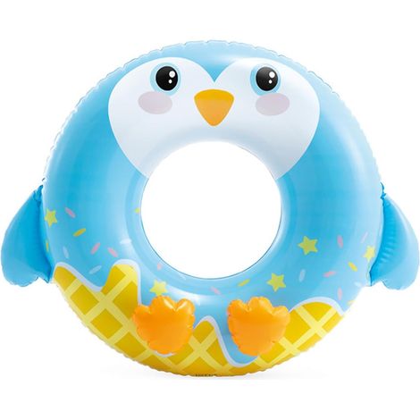 Inflatable Swim Ring Adult Inflatable Swimming Ring - PVC - Diameter 95cm - Maximum Load 130kg - Swimming Pool Beach (1/5)