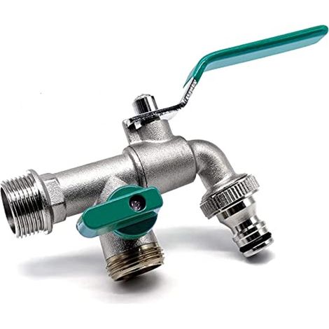 ROBINET DE JARDIN DOUBLE SORTIE 12   34  OFFRE EXCLUSIVE