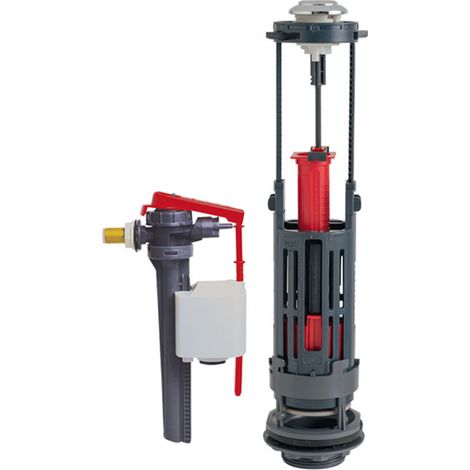 Mecanismo de descarga WIRQUIN Jollyfill para inodoros de doble pulsador con válvula de flotador
