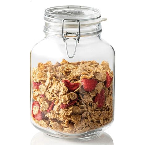 Bocal hermétique en Verre FIDO, 2L, Transparent (1/5)