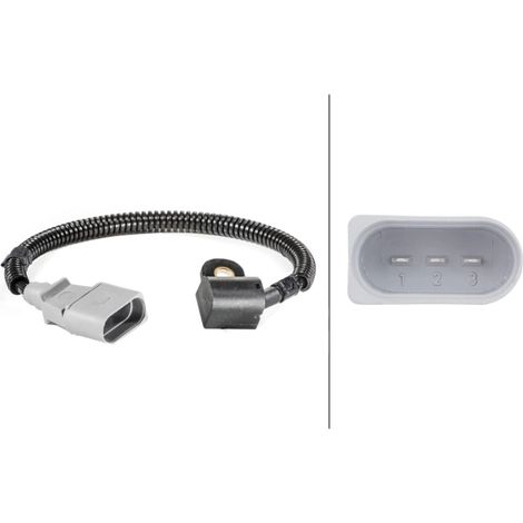 Capteur, position d'arbre à cames Hella 6PU 009 121-901 AUDI 03G 957 147 A