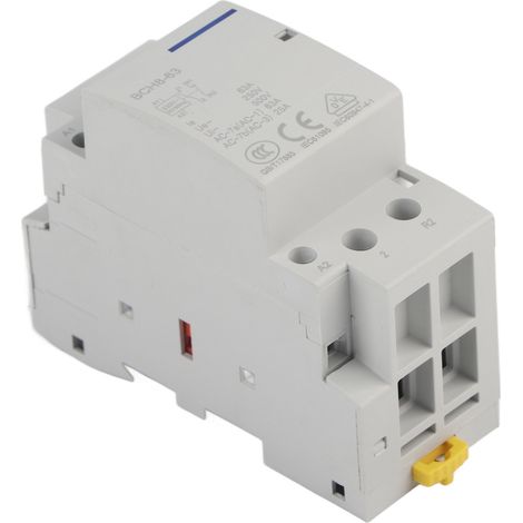 Contacteur Modulaire AC 220V-230V 63A 2P DIN Rail 1NO+1NC (1/5)