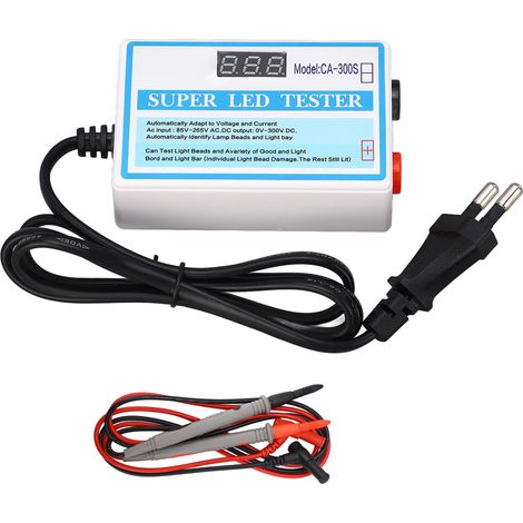 Testeur de rétroéclairage LED 24W avec interrupteur, détecteur de barres lumineuses et perles LED, prise UE 85-265V (1/5)