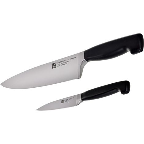 Zwilling set de couteaux noir acier inoxydable 2 pièces (1/5)
