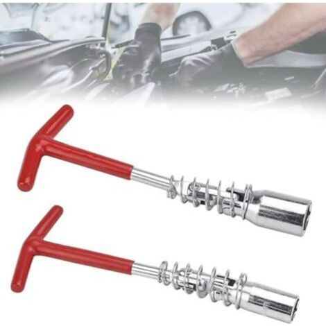 2 Pcs Clé À Bougie 16mm &21mm Clé À Bougie Moto Cle Bougie Allumage Clé À Bougie Voiture Clé À Bougie Tondeuse Demonte Bougie Clef À Bougie Douille Bougie Allumage Pour Bougie Allumage Moteur