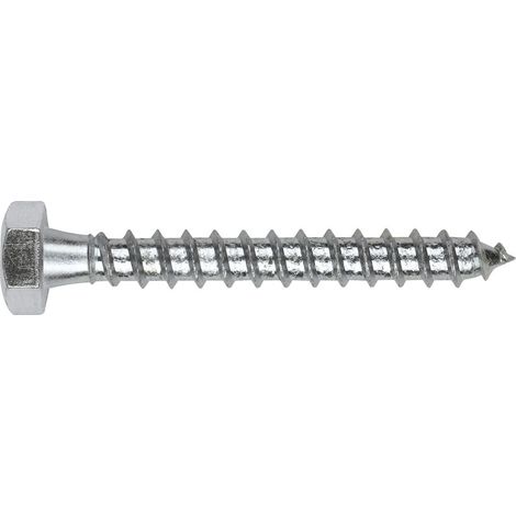 DIN 571 TR - VITE BARRAQUERO FILETTO COMPLETO. ZN 08X080 ( 200 pz.)