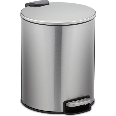 Treteimer aus edelstahl 5 liter 884379