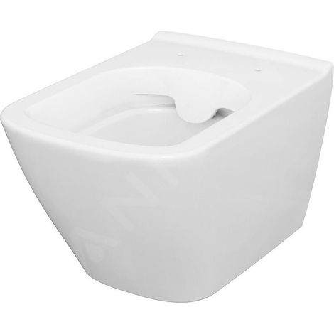 Cersanit City - WC suspendu, CleanOn, blanc K35-041 (1/3)