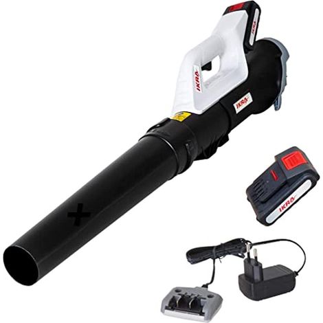 IKRA soffiafoglie assiale ICB 20, ergonomico, compatto, leggero, incl. batteria e caricabatterie (1/5)
