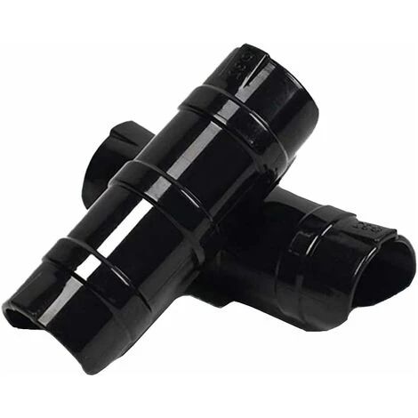 24 colliers de serrage pour tuyaux de serres et armatures de serres de jardin, noirs, 19 mm. (1/4)