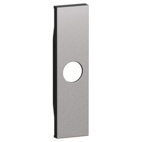 BTicino Living NOW Cover STEEL per presa TV e falso polo con uscita - KS08
