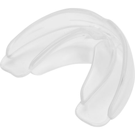 Gouttière dentaire en silicone transparente, transparente, portable, pour le bruxisme (1/5)
