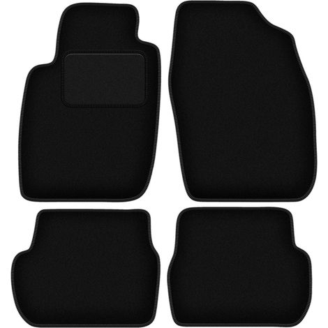 Tappetini per auto in velluto nero per: Toyota Starlet P9 hatchback (1996-1999) (1/5)