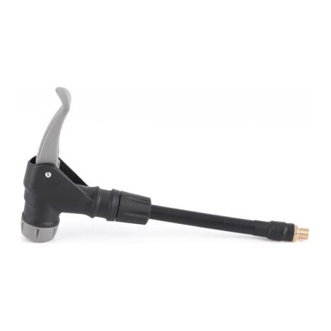 Adaptateur de tuyau de gonflage de pneu 2 en 1, mandrin de gonflage, tube d'extension en caoutchouc pour valve de pneu américaine et française (1/5)
