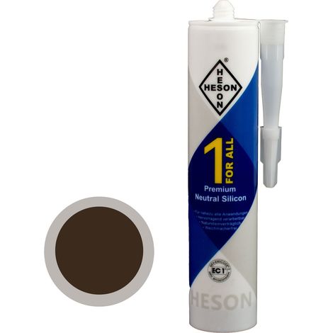 Heson Silikon 1forAll Braun/Mahagoni 310ml
