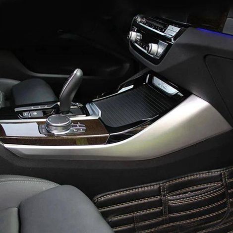 pair of protective strips for the side panels of the center console of the BMW X3 G01 (2018-2021) (1/5)