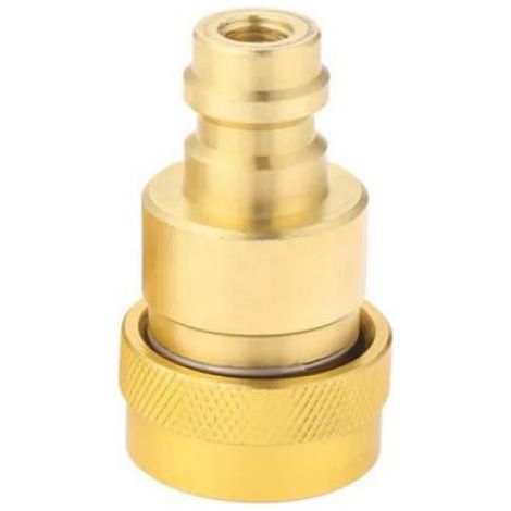 Kit de Conversion R134a Vers R1234yf, Adaptateur Rapide, Connecteur Haute et Basse Tension Réglable, Système de Réfrigération pour (1/5)