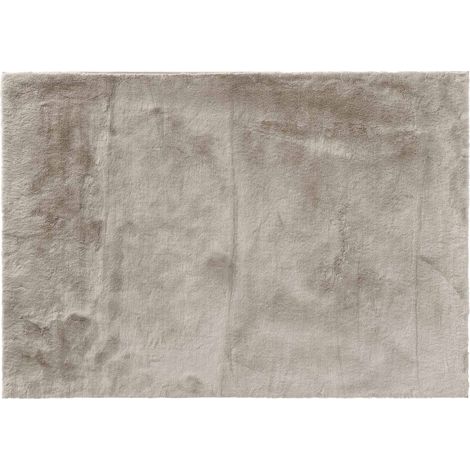Weicher Teppich aus Kunstfell, braun, FELINE