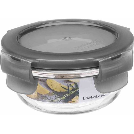 Box "Boroseal" 0,13 l rund Ø 10 x 5 cm, transparent