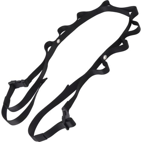 Ceinture Suspendue Ceinture de Rangement Chaîne Suspendue Corde à Linge Accessoires de Voiture 8 Positions de Suspension Accessoires de Voiture (1/5)