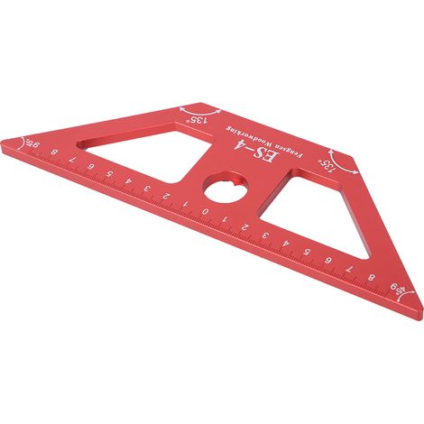 ES-4 Handbetriebenes Messwerkzeug aus Aluminiumlegierung für die Holzbearbeitung, z. B. für Beschläge (1/5)