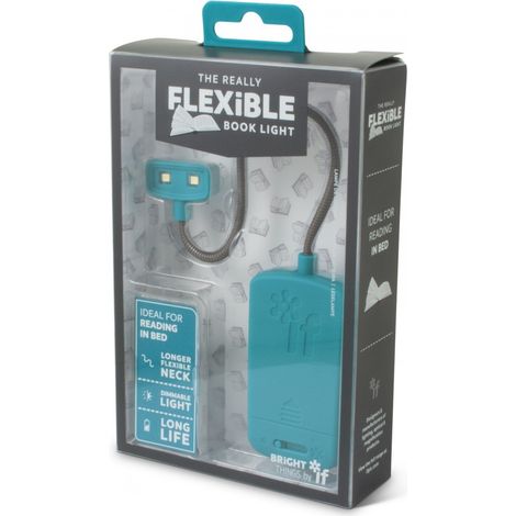 Lampada da libro IF - Flessibile, LED, Turchese