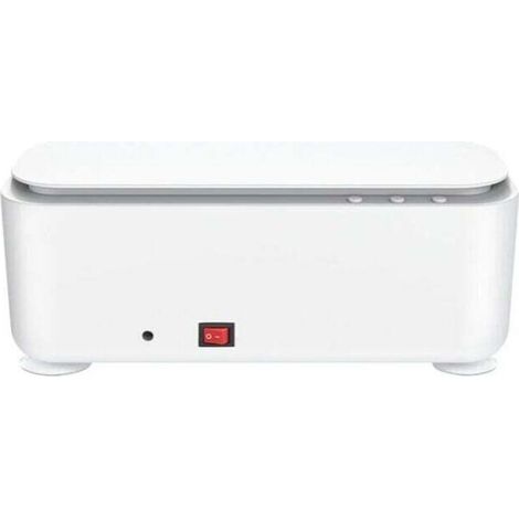 Nettoyeur à Ultrasons 350ML Appareil de Nettoyage 45000Hz Machine à Ultrasonique Bac Nettoyant Ultrasonic Cleaner pour Lunettes Bijoux Montres Bagues Colliers Rasoirs Prothèses