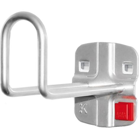 Kappes ABAX Kabelhalter Hakenende Länge 110mm Alufarben