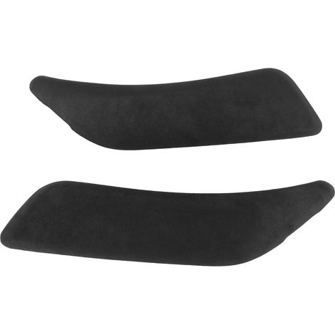 Paire d'accoudoirs de porte en daim pour habillage panneau intérieur BMW Série 1 F20 F21 2011-2019 gris mat (1/5)