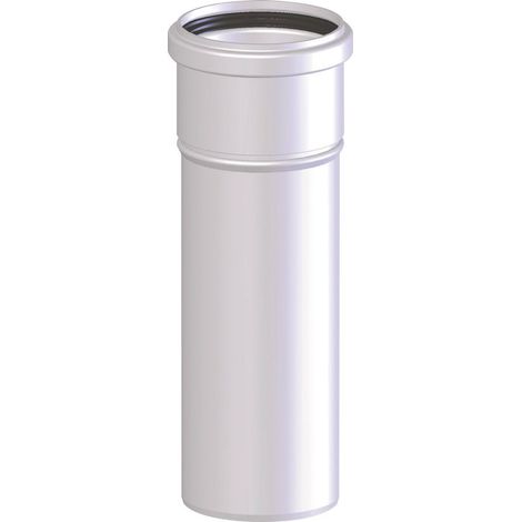 TEN – Conduit de fumée rigide polypropylène – Diamètre 80mm – Longueur 500mm – Pour chaudière ventouses gaz et fioul condensation (1/5)