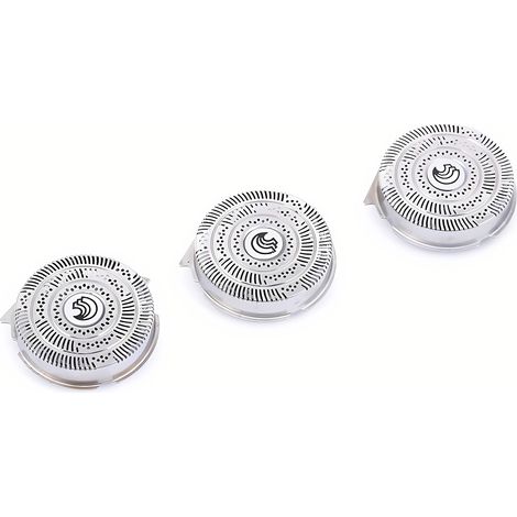 Tete Rasoir Hq9 - Compatiblee Avec Rasoirs Electriques Philips HQ8241 HQ8250 HQ8260 HQ8270 HQ9020 HQ9090 HQ9140 HQ9160 HQ9190 - 3 Unites (1/5)