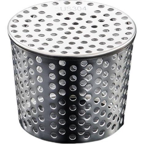 Protection en acier inoxydable pour gouttière en acier inoxydable - crépine robuste