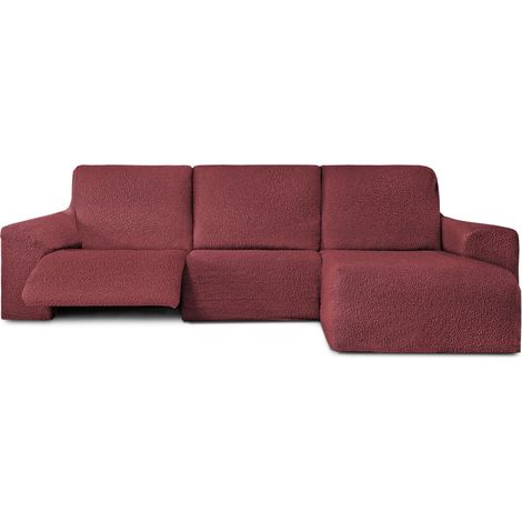 Housse De Canapé M/0 Ch. Longue Relax Premium Roc Droite C/8 Bras Court (1/5)