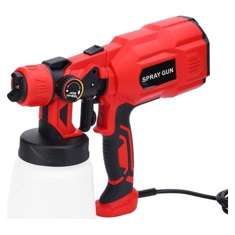 Pistolet de pulvérisation électrique Pulvérisateur de peinture fendu pour clôtures murales de meubles 800 ml 550 W (1/5)