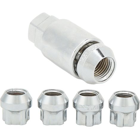Kit de remplacement d'écrous et boulons antivol coniques en acier inoxydable pour roue Tesla Model 3 YSX (1/5)