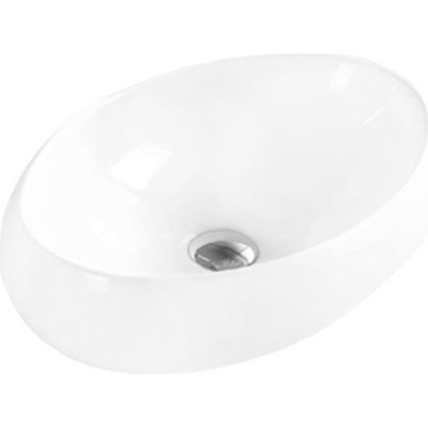Mexen Silvia Aufsatzwaschbecken 60 x 40 cm, Weiß - 21686000 (1/2)