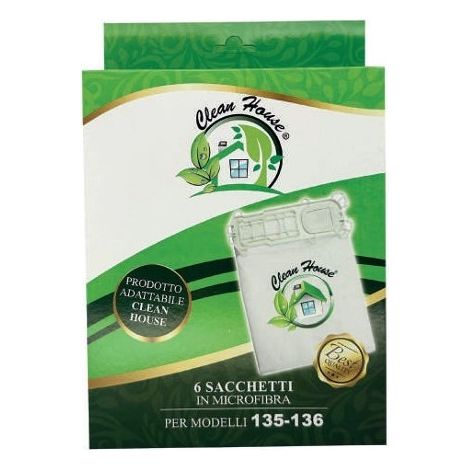 6 SACCHI IN MICROFIBRA 135-136
