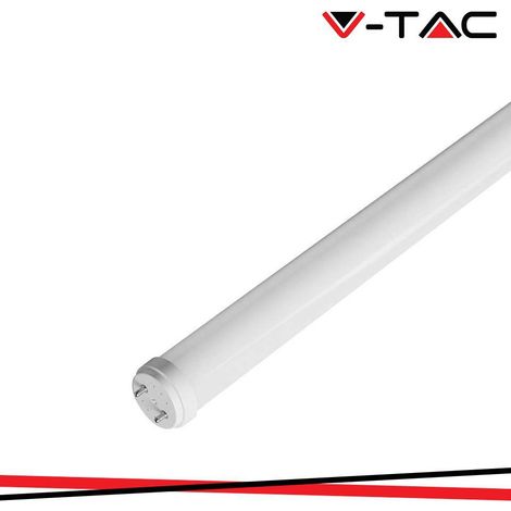 V-TAC Tubo LED T8 G13 18W in Vetro 120cm Non Ruotabile 25pz Bianco Naturale (1/7)