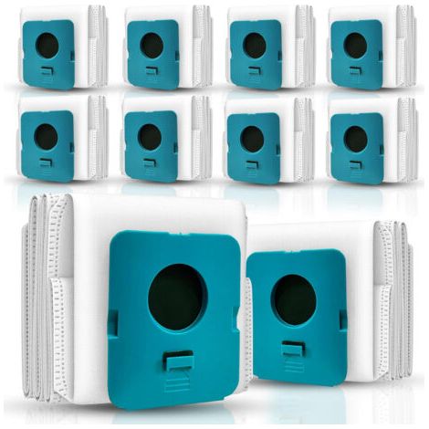 Lot de 10 sacs à poussière pour aspirateurs à jet personnalisés Samsung, référence VCA-ADB953/AA, modèles VS20A95923B/AA, VS20A95923N/AA, VS20A95923W/AA, stations de nettoyage Samsung.