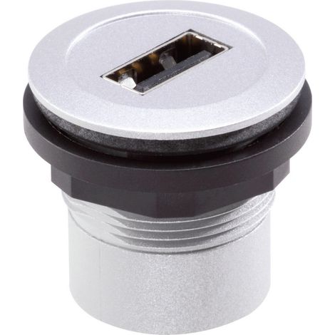 USB-Einbaubuchsen 2.0 Buchse, Einbau RRJUSBAB RRJUSBAB Schlegel Inhalt: 1 St.