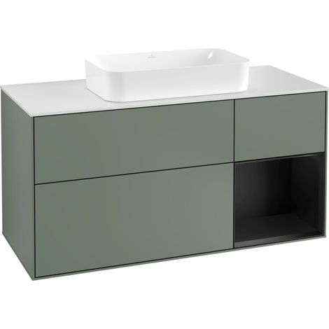 Villeroy & Boch F301PDGM Meuble sous-lavabo Finion F30