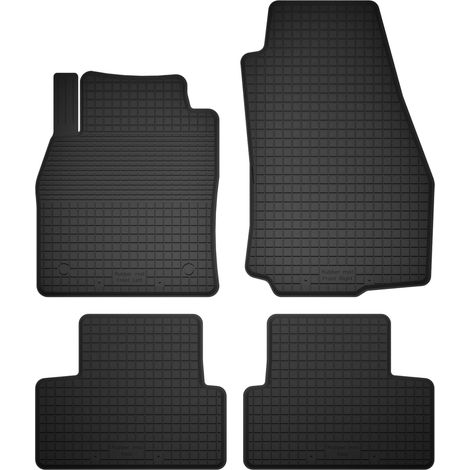 Gummifußmatten, 4er-Set, universell passend für: Volvo C70 II Coupé (2005-2013)