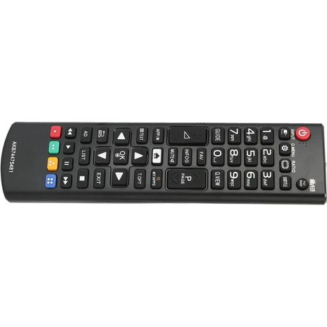 Télécommande universelle compatible téléviseurs LG 65UH950V, 49LB550V, 49UH610V, 43LF590V, 49UF640V, 49LF590V (1/5)