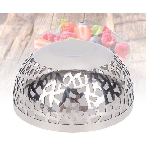 BelleRise - Panier fruits – 22 cm – Design européen ajouré, cuisine et salon (1/5)