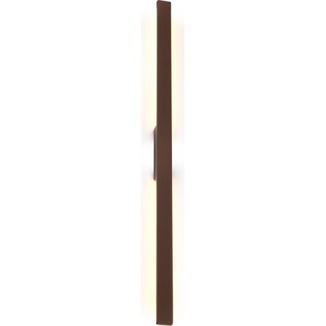 Lotus ip54 series led applique murale exterieure finie en marron manttra (1/5)