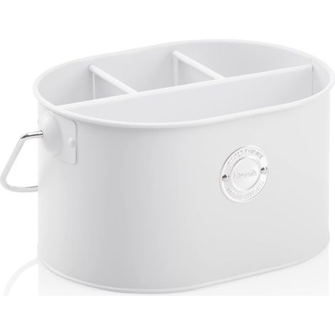 1 Porte-couverts,Métal,4 compartiments,Poignée,Cuisine,Bureau (1/5)
